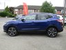 USED 2014 14 NISSAN QASHQAI 1.5 dCi Tekna SUV 5dr Diesel Manual 2WD Euro 5 (s/s) (110 ps) Finished in INK BLUE MET with contrasting EBONY BLACK HEATED LEATHER SEATS. The Qashqai is one of the best selling SUV's around at the moment. This Top of the range edition is comfy, easy to drive and has enough space for 5 adults. Features include, Full heated leather, Sat Nav, Pan Roof, 360 Reverse Cameras, 19" Alloys, DAB, B/Tooth and much more. Dealer serviced at 8355 miles, 16994 miles, 25908 miles, 34450 miles, 46652 miles and on arrival at 56942 miles. 12 Months MOT.
