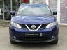 USED 2014 14 NISSAN QASHQAI 1.5 dCi Tekna SUV 5dr Diesel Manual 2WD Euro 5 (s/s) (110 ps) Finished in INK BLUE MET with contrasting EBONY BLACK HEATED LEATHER SEATS. The Qashqai is one of the best selling SUV's around at the moment. This Top of the range edition is comfy, easy to drive and has enough space for 5 adults. Features include, Full heated leather, Sat Nav, Pan Roof, 360 Reverse Cameras, 19" Alloys, DAB, B/Tooth and much more. Dealer serviced at 8355 miles, 16994 miles, 25908 miles, 34450 miles, 46652 miles and on arrival at 56942 miles. 12 Months MOT.