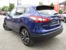 USED 2014 14 NISSAN QASHQAI 1.5 dCi Tekna SUV 5dr Diesel Manual 2WD Euro 5 (s/s) (110 ps) Finished in INK BLUE MET with contrasting EBONY BLACK HEATED LEATHER SEATS. The Qashqai is one of the best selling SUV's around at the moment. This Top of the range edition is comfy, easy to drive and has enough space for 5 adults. Features include, Full heated leather, Sat Nav, Pan Roof, 360 Reverse Cameras, 19" Alloys, DAB, B/Tooth and much more. Dealer serviced at 8355 miles, 16994 miles, 25908 miles, 34450 miles, 46652 miles and on arrival at 56942 miles. 12 Months MOT.