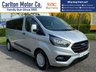 USED 2021 21 FORD TRANSIT CUSTOM  320 EcoBlue Trend 9 SEATER Double Cab L2 H1 (130 ps) 