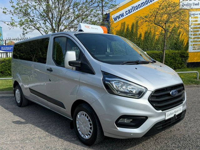 2021 21 Ford Transit Custom  320 EcoBlue Trend 9 SEATER Double Cab L2 H1 (130 ps)