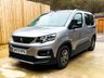 USED 2023 73 PEUGEOT RIFTER 3 Seat Wheelchair Accessible Disabled Access Vehicle WAV 