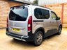 USED 2023 73 PEUGEOT RIFTER 3 Seat Wheelchair Accessible Disabled Access Vehicle WAV 