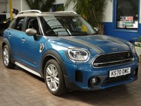 USED 2020 70 MINI COUNTRYMAN 1.5 10kWh Cooper SE Exclusive SUV 5dr Petrol Plug-in Hybrid Auto ALL4 Euro 6 (s/s) (222 ps) SAT NAV LEATHER HEATED SEATS CRUISE CONTROL PARKING SENSORS 1 OWNER SERVICE HISTORY WARRANTY