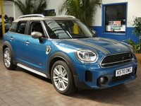 USED 2020 70 MINI COUNTRYMAN 1.5 10kWh Cooper SE Exclusive SUV 5dr Petrol Plug-in Hybrid Auto ALL4 Euro 6 (s/s) (222 ps) SAT NAV LEATHER HEATED SEATS CRUISE CONTROL PARKING SENSORS 1 OWNER SERVICE HISTORY WARRANTY