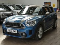USED 2020 70 MINI COUNTRYMAN 1.5 10kWh Cooper SE Exclusive SUV 5dr Petrol Plug-in Hybrid Auto ALL4 Euro 6 (s/s) (222 ps) SAT NAV LEATHER HEATED SEATS CRUISE CONTROL PARKING SENSORS 1 OWNER SERVICE HISTORY WARRANTY