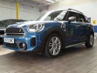 USED 2020 70 MINI COUNTRYMAN 1.5 10kWh Cooper SE Exclusive SUV 5dr Petrol Plug-in Hybrid Auto ALL4 Euro 6 (s/s) (222 ps) SAT NAV LEATHER HEATED SEATS CRUISE CONTROL PARKING SENSORS 1 OWNER SERVICE HISTORY WARRANTY