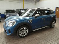 USED 2020 70 MINI COUNTRYMAN 1.5 10kWh Cooper SE Exclusive SUV 5dr Petrol Plug-in Hybrid Auto ALL4 Euro 6 (s/s) (222 ps) SAT NAV LEATHER HEATED SEATS CRUISE CONTROL PARKING SENSORS 1 OWNER SERVICE HISTORY WARRANTY