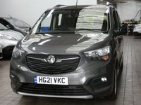 USED 2021 21 VAUXHALL COMBO LIFE 1.2 Turbo Elite XL MPV 5dr Petrol Auto Euro 6 (s/s) (130 ps) LWB XL 7 SEAT SAT NAV REAR VIEW CAMERA CRUISE CONTROL PARKING SENSORS 1 OWNER SERVICE WARRANTY