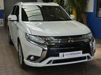 USED 2021 21 MITSUBISHI OUTLANDER 2.4h TwinMotor 13.8kWh Dynamic Safety SUV 5dr Petrol Plug-in Hybrid CVT 4WD Euro 6 (s/s) (224 ps) 4WD APP SAT NAV LEATHER HEATED SEATS REAR VIEW CAMERA CRUISE CONTROL PARKING SENSORS 1 OWNER SERVICE HISTORY WARRANTY