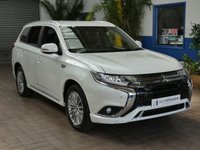 USED 2021 21 MITSUBISHI OUTLANDER 2.4h TwinMotor 13.8kWh Dynamic Safety SUV 5dr Petrol Plug-in Hybrid CVT 4WD Euro 6 (s/s) (224 ps) 4WD APP SAT NAV LEATHER HEATED SEATS REAR VIEW CAMERA CRUISE CONTROL PARKING SENSORS 1 OWNER SERVICE HISTORY WARRANTY