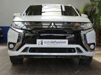 USED 2021 21 MITSUBISHI OUTLANDER 2.4h TwinMotor 13.8kWh Dynamic Safety SUV 5dr Petrol Plug-in Hybrid CVT 4WD Euro 6 (s/s) (224 ps) 4WD APP SAT NAV LEATHER HEATED SEATS REAR VIEW CAMERA CRUISE CONTROL PARKING SENSORS 1 OWNER SERVICE HISTORY WARRANTY