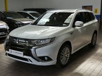 USED 2021 21 MITSUBISHI OUTLANDER 2.4h TwinMotor 13.8kWh Dynamic Safety SUV 5dr Petrol Plug-in Hybrid CVT 4WD Euro 6 (s/s) (224 ps) 4WD APP SAT NAV LEATHER HEATED SEATS REAR VIEW CAMERA CRUISE CONTROL PARKING SENSORS 1 OWNER SERVICE HISTORY WARRANTY