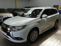 USED 2021 21 MITSUBISHI OUTLANDER 2.4h TwinMotor 13.8kWh Dynamic Safety SUV 5dr Petrol Plug-in Hybrid CVT 4WD Euro 6 (s/s) (224 ps) 4WD APP SAT NAV LEATHER HEATED SEATS REAR VIEW CAMERA CRUISE CONTROL PARKING SENSORS 1 OWNER SERVICE HISTORY WARRANTY