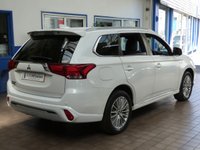 USED 2021 21 MITSUBISHI OUTLANDER 2.4h TwinMotor 13.8kWh Dynamic Safety SUV 5dr Petrol Plug-in Hybrid CVT 4WD Euro 6 (s/s) (224 ps) 4WD APP SAT NAV LEATHER HEATED SEATS REAR VIEW CAMERA CRUISE CONTROL PARKING SENSORS 1 OWNER SERVICE HISTORY WARRANTY