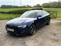 USED 2013 63 AUDI A5 2.0 TDI SE Sportback 5dr Diesel Manual Euro 5 (s/s) (177 ps) OVER &pound;4K EXTRAS, ONLY2 PREV KEEPERS