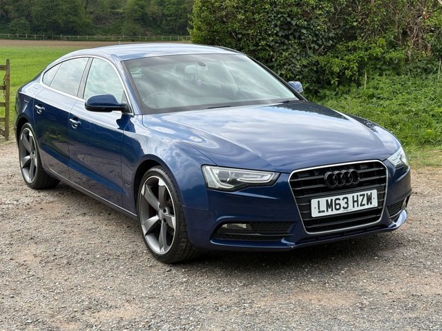 2013 63 Audi A5 2.0 TDI SE Sportback 5dr Diesel Manual Euro 5 (s/s) (177 ps)