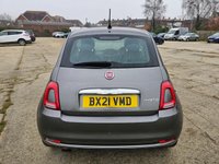 USED 2021 21 FIAT 500 1.0 MHEV Lounge Hatchback 3dr Petrol Manual Euro 6 (s/s) (70 bhp) 
