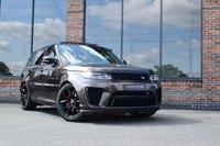 USED 2021 LAND ROVER RANGE ROVER SPORT 5.0 P575 V8 SVR Carbon Edition SUV 5dr Petrol Auto 4WD Euro 6 (s/s) (575 ps) SVO PALETTE RED / SLIDING PAN