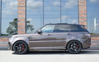 USED 2021 LAND ROVER RANGE ROVER SPORT 5.0 P575 V8 SVR Carbon Edition SUV 5dr Petrol Auto 4WD Euro 6 (s/s) (575 ps) SVO PALETTE RED / SLIDING PAN