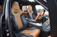USED 2021 LAND ROVER RANGE ROVER SPORT 5.0 P575 V8 SVR Carbon Edition SUV 5dr Petrol Auto 4WD Euro 6 (s/s) (575 ps) SVO PALETTE RED / SLIDING PAN