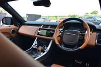 USED 2021 LAND ROVER RANGE ROVER SPORT 5.0 P575 V8 SVR Carbon Edition SUV 5dr Petrol Auto 4WD Euro 6 (s/s) (575 ps) SVO PALETTE RED / SLIDING PAN