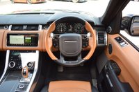 USED 2021 LAND ROVER RANGE ROVER SPORT 5.0 P575 V8 SVR Carbon Edition SUV 5dr Petrol Auto 4WD Euro 6 (s/s) (575 ps) SVO PALETTE RED / SLIDING PAN