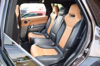 USED 2021 LAND ROVER RANGE ROVER SPORT 5.0 P575 V8 SVR Carbon Edition SUV 5dr Petrol Auto 4WD Euro 6 (s/s) (575 ps) SVO PALETTE RED / SLIDING PAN