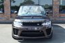 USED 2021 LAND ROVER RANGE ROVER SPORT 5.0 P575 V8 SVR Carbon Edition SUV 5dr Petrol Auto 4WD Euro 6 (s/s) (575 ps) SVO PALETTE RED / SLIDING PAN