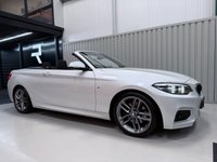 USED 2018 68 BMW 2 SERIES 2.0 225d M Sport Convertible 2dr Diesel Auto Euro 6 (s/s) (224 ps) Park Assist | Nav | Limiter