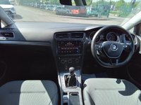 USED 2018 18 VOLKSWAGEN GOLF 1.6 TDI SE Nav Hatchback 5dr Diesel Manual Euro 6 (s/s) (115 ps) 