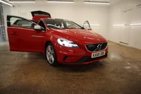 USED 2018 68 VOLVO V40 1.5 T3 GPF R-Design Nav Plus Hatchback 5dr Petrol Auto Euro 6 (s/s) (152 ps) Panoramic sunroof  adaptive cruise control heated seats satellite navigation sports polished alloys