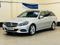 USED 2015 65 MERCEDES-BENZ E-CLASS 2.1 E220 BlueTEC SE (Premium) Estate 5 Door Diesel G-Tronic+ Euro 6 (s/s) (177 ps) ULEZ EURO 6 1 PRIVATE OWNER