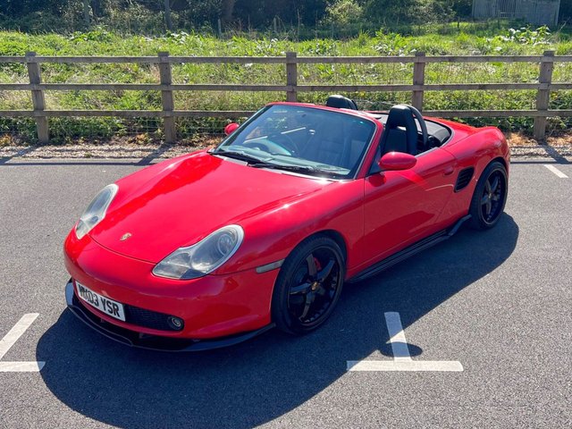 2003 03 Porsche Boxster 986 Convertible // 2.7 // Manual (233 g/km, 228 bhp) // px swap