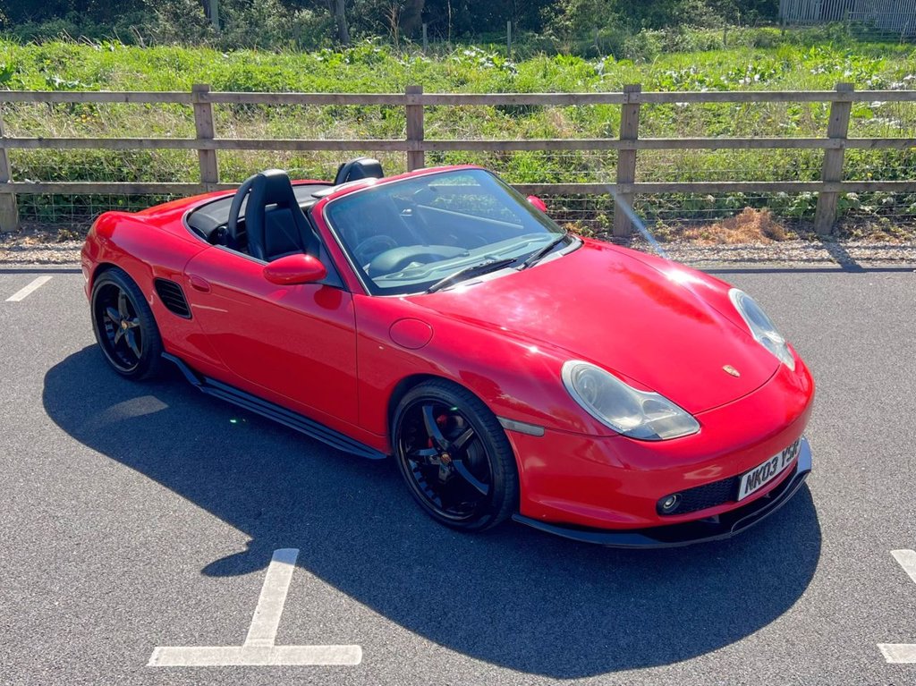 USED 2003 03 PORSCHE BOXSTER 986 Convertible // 2.7 // Manual (233 g/km, 228 bhp) // px swap 
