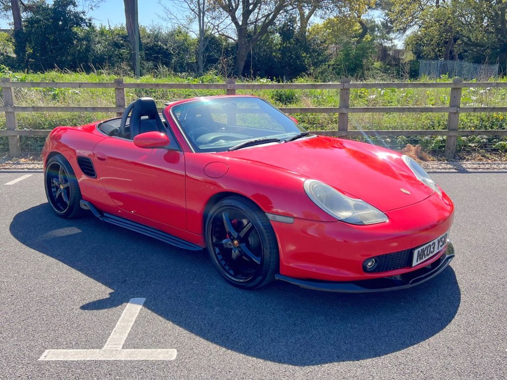 USED 2003 03 PORSCHE BOXSTER 986 Convertible // 2.7 // Manual (233 g/km, 228 bhp) // px swap 