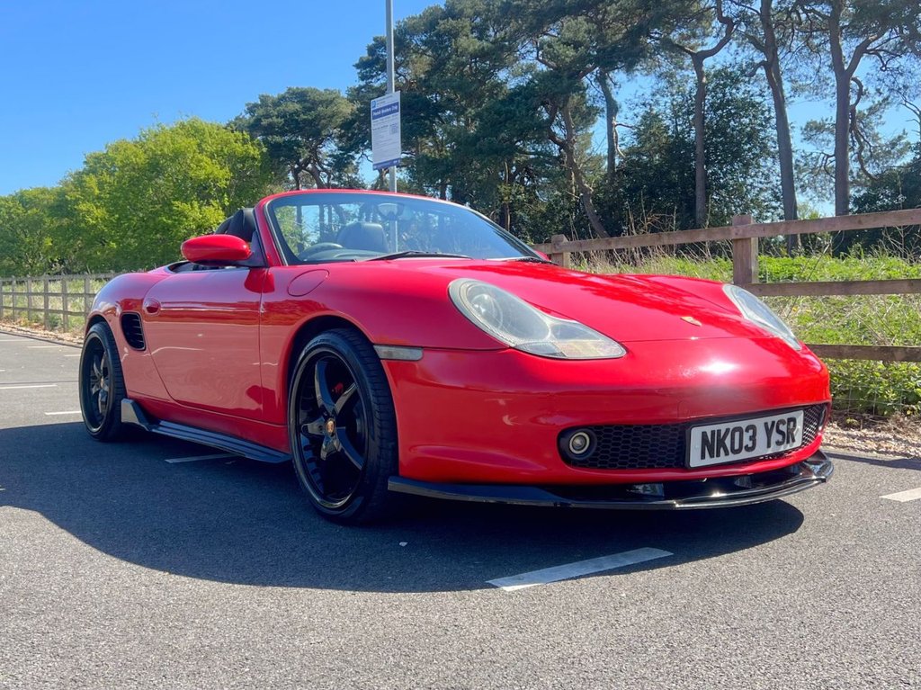USED 2003 03 PORSCHE BOXSTER 986 Convertible // 2.7 // Manual (233 g/km, 228 bhp) // px swap 