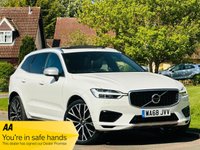 USED 2018 68 VOLVO XC60 2.0h T8 Twin Engine 10.4kWh R-Design Pro SUV 5dr Petrol Plug-in Hybrid Auto AWD Euro 6 (s/s) (390 ps) PAN ROOF+SAT NAV+LEATHER+ULEZ