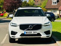 USED 2018 68 VOLVO XC60 2.0h T8 Twin Engine 10.4kWh R-Design Pro SUV 5dr Petrol Plug-in Hybrid Auto AWD Euro 6 (s/s) (390 ps) PAN ROOF+SAT NAV+LEATHER+ULEZ