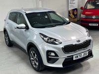 USED 2021 70 KIA SPORTAGE 1.6 GDi 2 GPF SUV 5dr Petrol Manual Euro 6 (s/s) (130 bhp) 