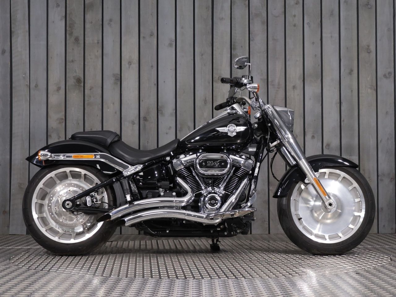 2021 HARLEY-DAVIDSON FATBOY BLACK with 2293 miles - Used