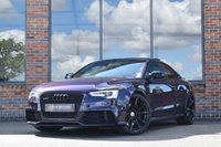 USED 2015 15 AUDI RS5 4.2 FSI V8 Coupe 2dr Petrol S Tronic quattro Euro 5 (450 ps) VELVET PURPLE / SUNROOF / B&O