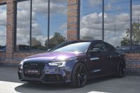 USED 2015 15 AUDI RS5 4.2 FSI V8 Coupe 2dr Petrol S Tronic quattro Euro 5 (450 ps) VELVET PURPLE / SUNROOF / B&O