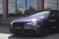 USED 2015 15 AUDI RS5 4.2 FSI V8 Coupe 2dr Petrol S Tronic quattro Euro 5 (450 ps) VELVET PURPLE / SUNROOF / B&O