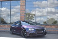 USED 2015 15 AUDI RS5 4.2 FSI V8 Coupe 2dr Petrol S Tronic quattro Euro 5 (450 ps) VELVET PURPLE / SUNROOF / B&O