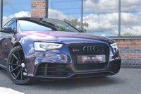 USED 2015 15 AUDI RS5 4.2 FSI V8 Coupe 2dr Petrol S Tronic quattro Euro 5 (450 ps) VELVET PURPLE / SUNROOF / B&O