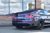 USED 2015 15 AUDI RS5 4.2 FSI V8 Coupe 2dr Petrol S Tronic quattro Euro 5 (450 ps) VELVET PURPLE / SUNROOF / B&O