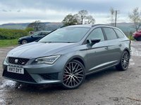 USED 2017 17 SEAT LEON 2.0 TSI Cupra 290 Black Sport Tourer 5dr Petrol DSG Euro 6 (s/s) (290 ps) 