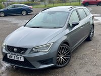 USED 2017 17 SEAT LEON 2.0 TSI Cupra 290 Black Sport Tourer 5dr Petrol DSG Euro 6 (s/s) (290 ps) 