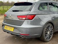 USED 2017 17 SEAT LEON 2.0 TSI Cupra 290 Black Sport Tourer 5dr Petrol DSG Euro 6 (s/s) (290 ps) 